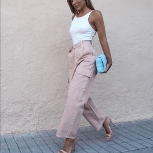 Zara Jeans with Cargo Pockets